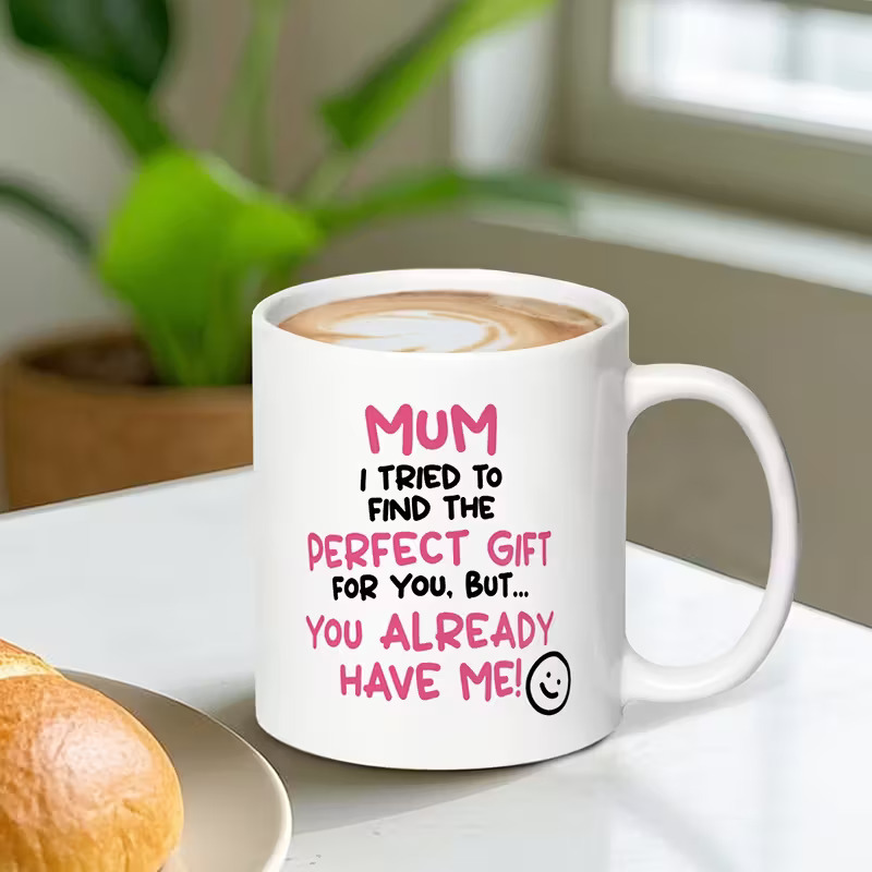 Coffee Tea Font - 1 tazza divertente per mamme -