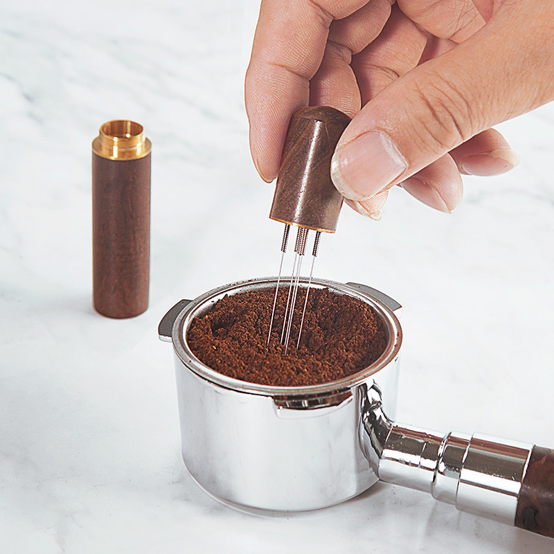 Coffee Tamper Leveler - Pressino per caffè Aghi in acciaio