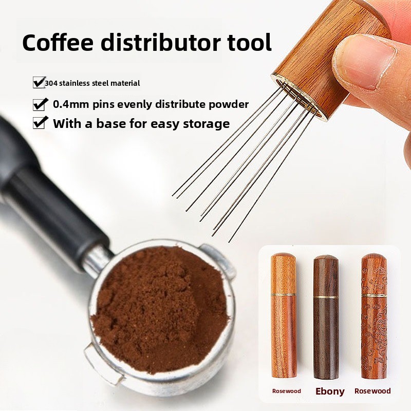 Coffee Tamper Leveler - Distributore e Livellatore di Polvere di