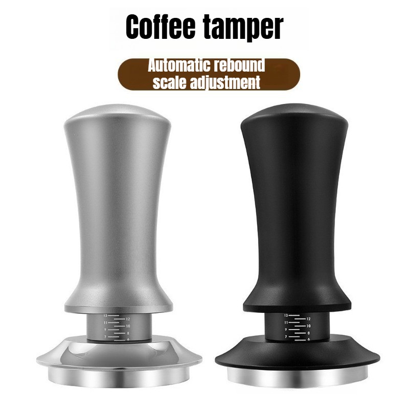 Coffee Tamper Leveler - Pressino per Caffè Nero da 51/53/58mm