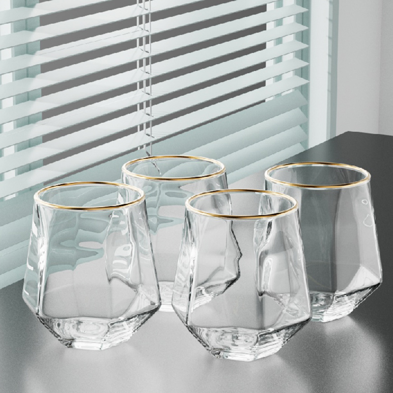 Juice Tea Coffee - 320ml 4 pezzi Set tazza esagonale
