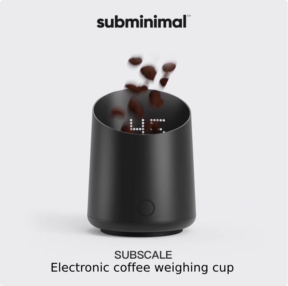 Coffee Tea Bean - Subminimum Tazza elettronica per pesare caffè,