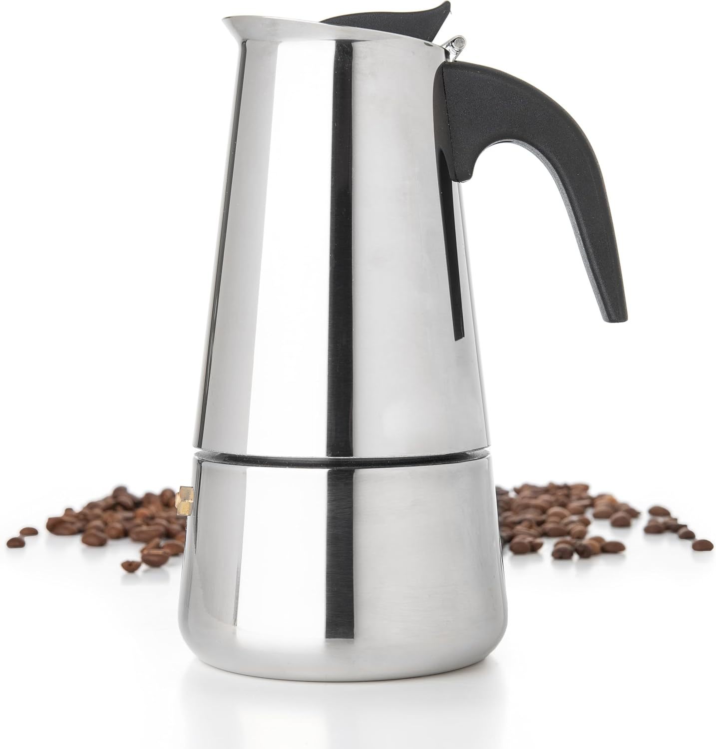 Coffee Tea Pots - Caffettiera Moka in Acciaio Inox con