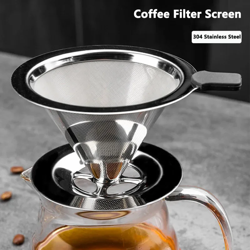 Dispenser Coffee And Tea - Portafiltro per caffè riutilizzabile, versatile, a