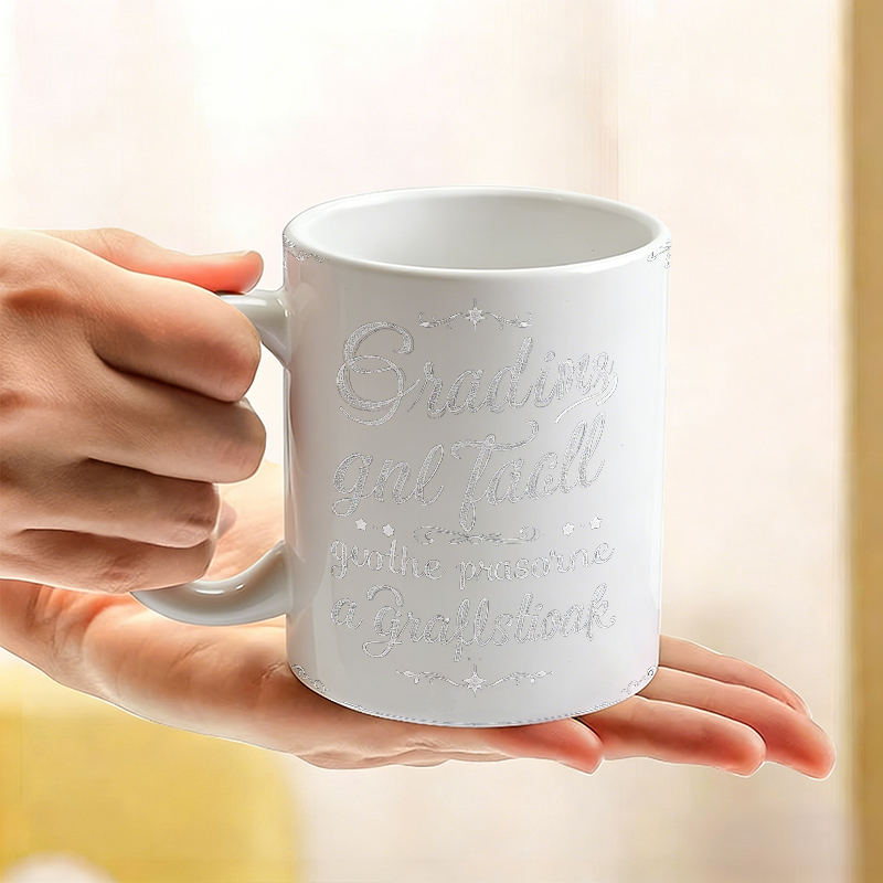 Tazza in ceramica con caratter - Coffee Tea Font recensione e prezzo