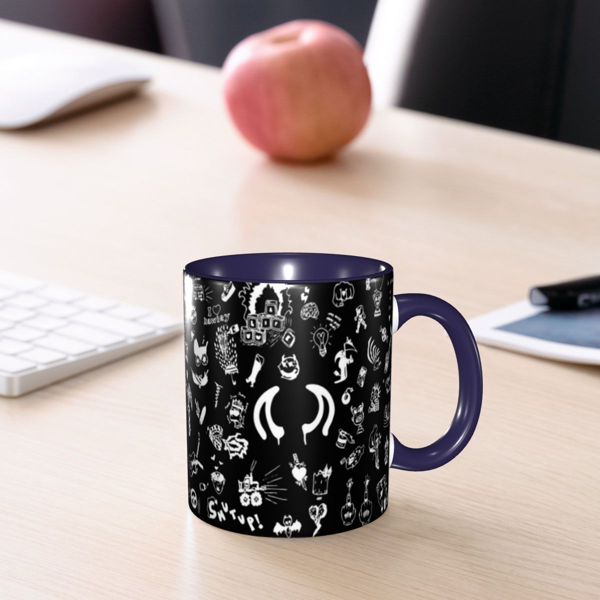 Tazza in Ceramica con Disegni  - Coffee Tea Drawing recensione e prezzo
