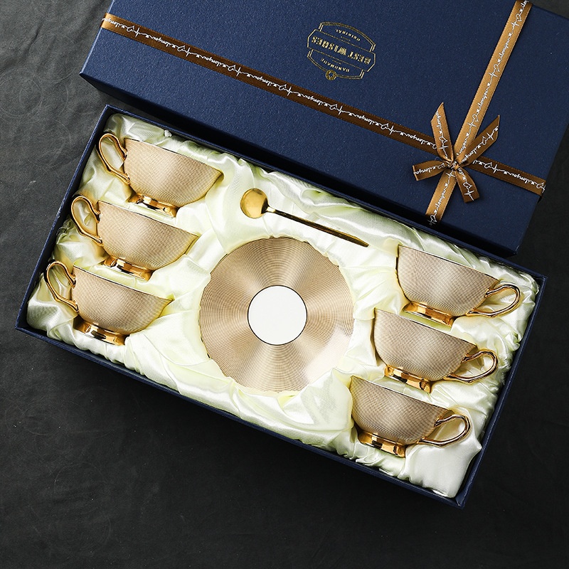 Set di Tazze e Piattini da Caf - Coffee Tea Uses recensione e prezzo