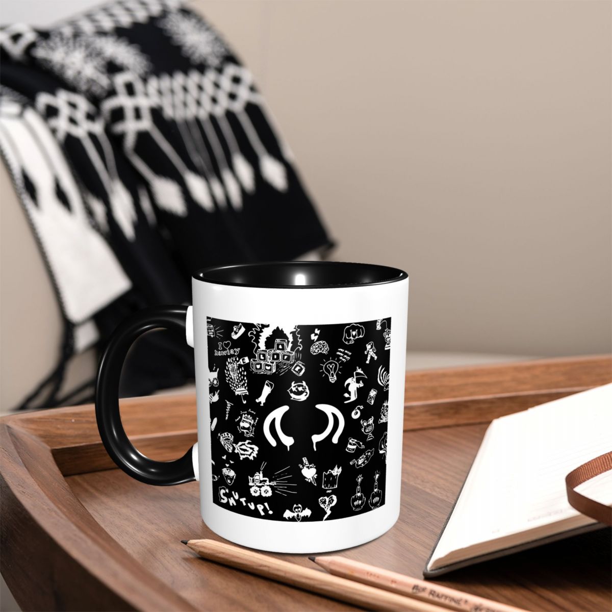 Tazza in Ceramica con Disegni  - Coffee Tea Drawing recensione e prezzo