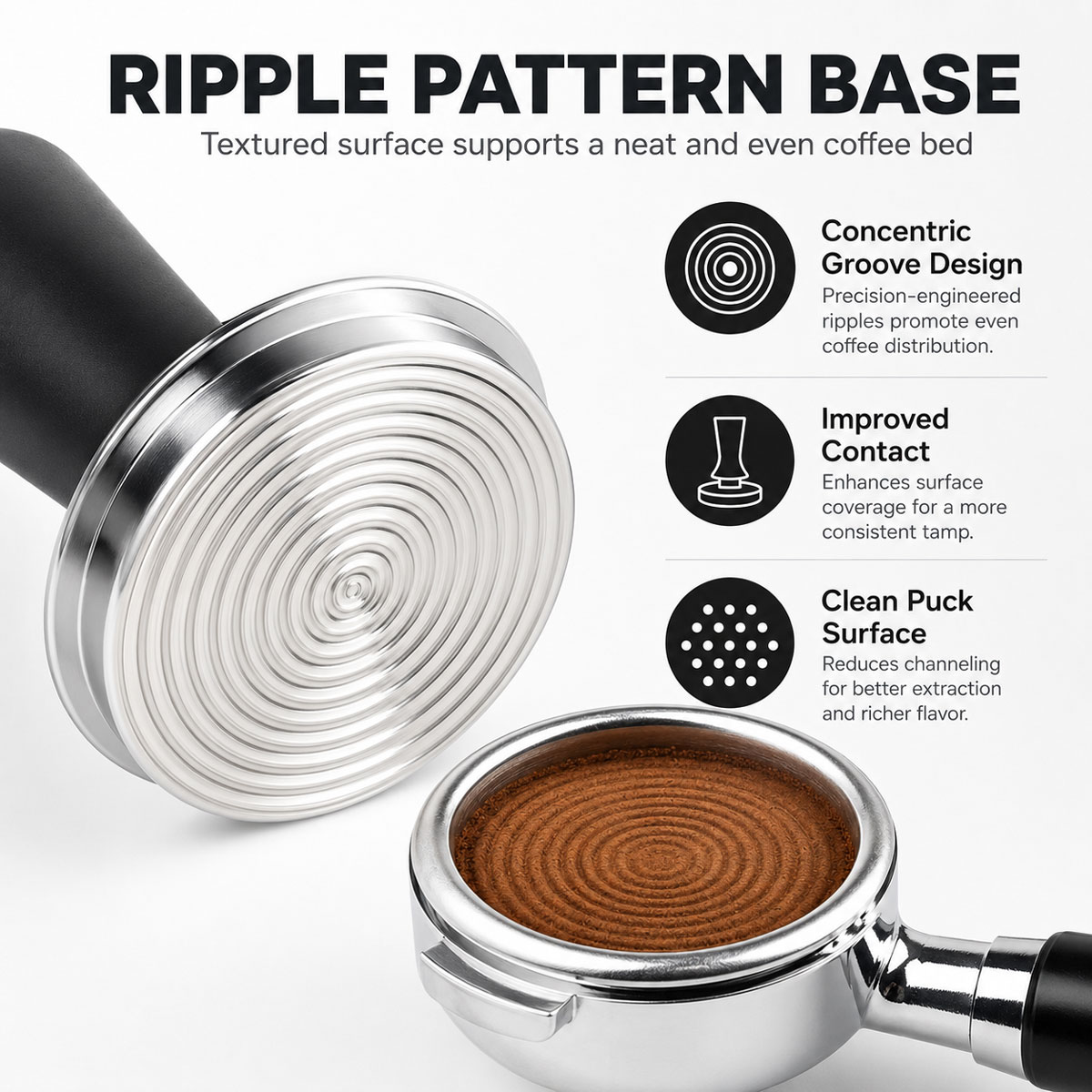 1 pezzo pressino per caffè da  - Coffee Tamper Leveler recensione e prezzo