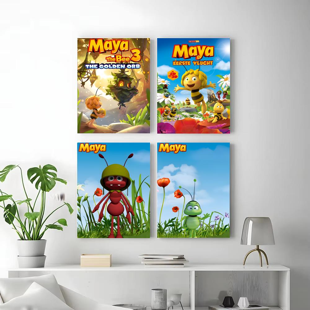 Poster Cartoon M-Mayas the Bee - Maya Coffee & Tea Ulasan recensione e prezzo