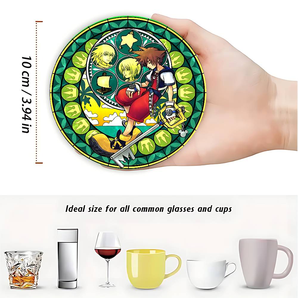 Sottobicchieri rotondi in legn - Coffee Tea Game recensione e prezzo
