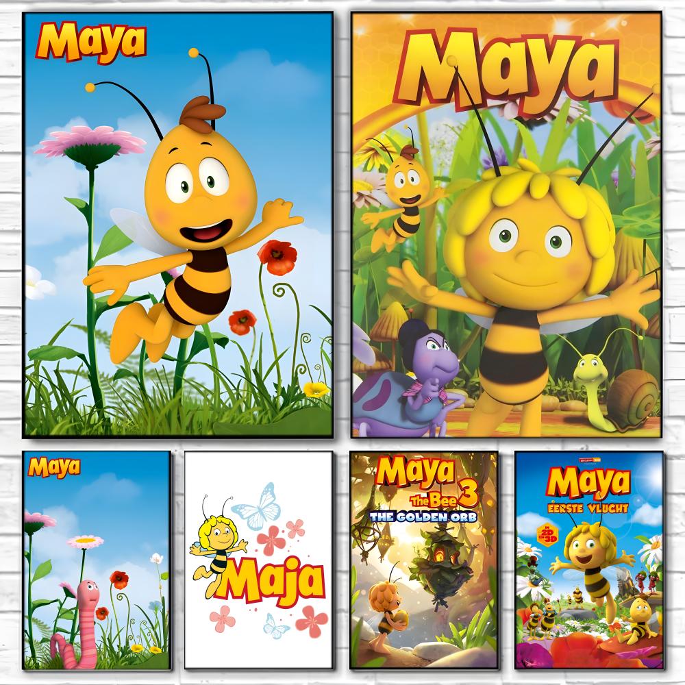 Poster Cartoon M-Maya the Bee, - Maya Coffee & Tea Ulasan recensione e prezzo