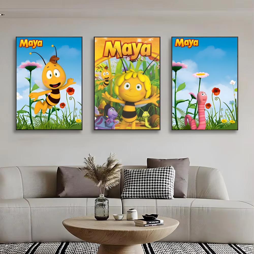 Poster Cartoon M-Maya the Bee, - Maya Coffee & Tea Ulasan recensione e prezzo