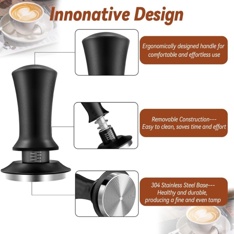 Pressino per Caffè Nero da 51/ - Coffee Tamper Leveler recensione e prezzo