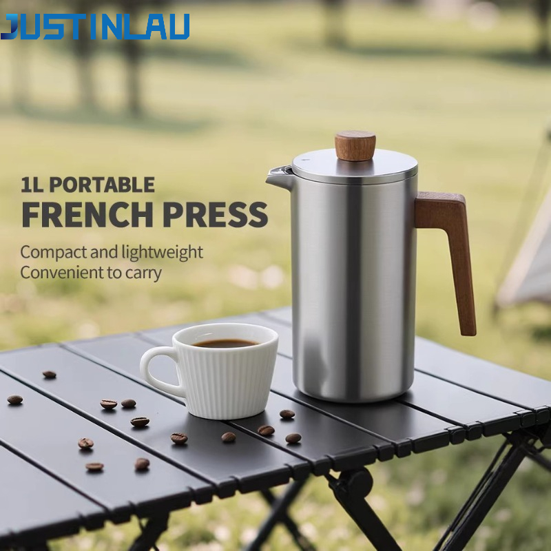 JUSTINLAU Caffettiera French P - Coffee Tea Pots recensione e prezzo