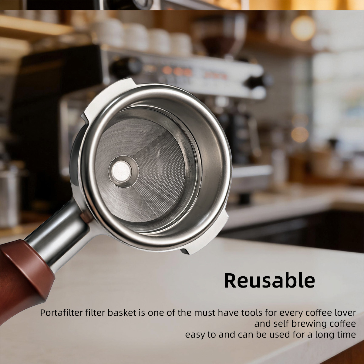 Filtro a cestello da 58 mm per - Coffee Tamper Leveler recensione e prezzo