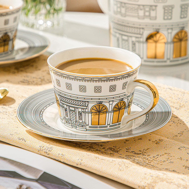 Tazza architettonica e piattin - Coffee Tea Game recensione e prezzo