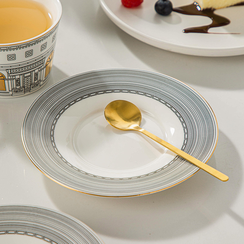 Tazza architettonica e piattin - Coffee Tea Game recensione e prezzo